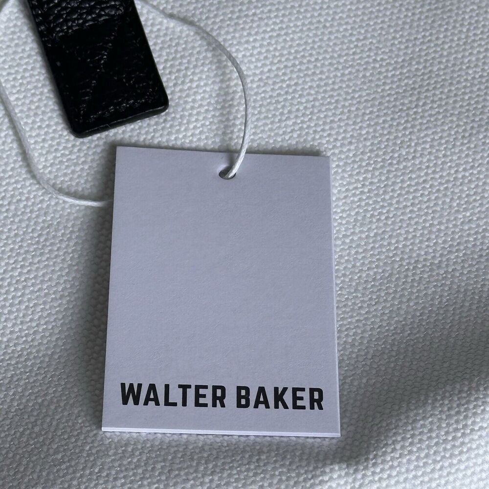 NEW Walter Baker Carly Tote Bag Day Tripper‎ Weekender Canvas White Black Travel - Picture 3 of 7